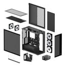 Arctic Xtender VG Tempered Glass Side Panel Premium E-ATX PC Case