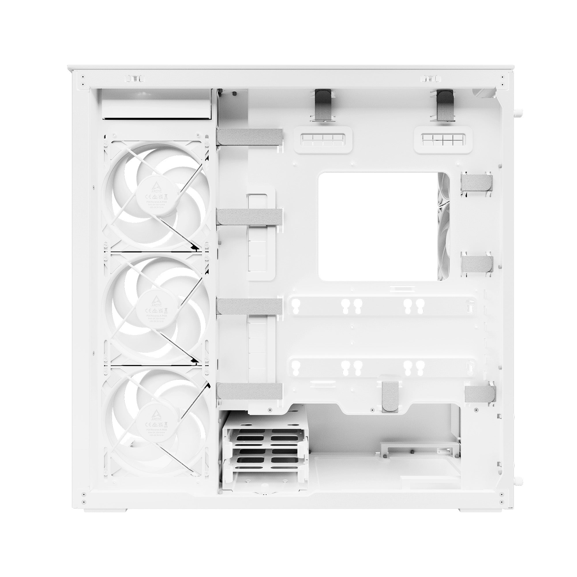 Arctic Xtender VG Tempered Glass Side Panel Premium E-ATX PC Case