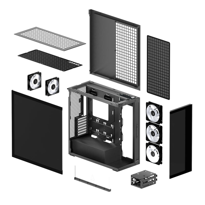 Arctic Xtender Tempered Glass Side Panel Premium E-ATX PC Case