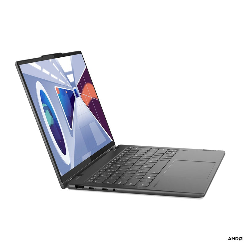 Lenovo Yoga 7 82YM0030PH Laptop (Storm Grey) | 14" WUXGA (1920x1200) OLED 10-Point Multi-Touch|  Ryzen 5 7535U | 16GB RAM |  512GB SSD | AMD Radeon 660M | Windows 11 Home| MS Office Home & Student 2021 | Yoga Sleeve