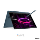 Lenovo Yoga 7 2-in-1 14AGP11 83TD001QPH Copilot+ PC Laptop (Tidal Teal) | 14" WUXGA (1920x1200) OLED | Ryzen AI 7 445 | 24GB RAM | 1TB SSD | AMD Radeon 840M Graphics | Win 11 Home | MS Office Home 2024 + MS 365 Basic+Pen Gen 2 w/ Case+Tote Sleeve 14" Blue