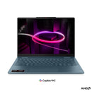 Lenovo Yoga 7 2-in-1 14AGP11 83TD001QPH Copilot+ PC Laptop (Tidal Teal) | 14" WUXGA (1920x1200) OLED | Ryzen AI 7 445 | 24GB RAM | 1TB SSD | AMD Radeon 840M Graphics | Win 11 Home | MS Office Home 2024 + MS 365 Basic+Pen Gen 2 w/ Case+Tote Sleeve 14" Blue