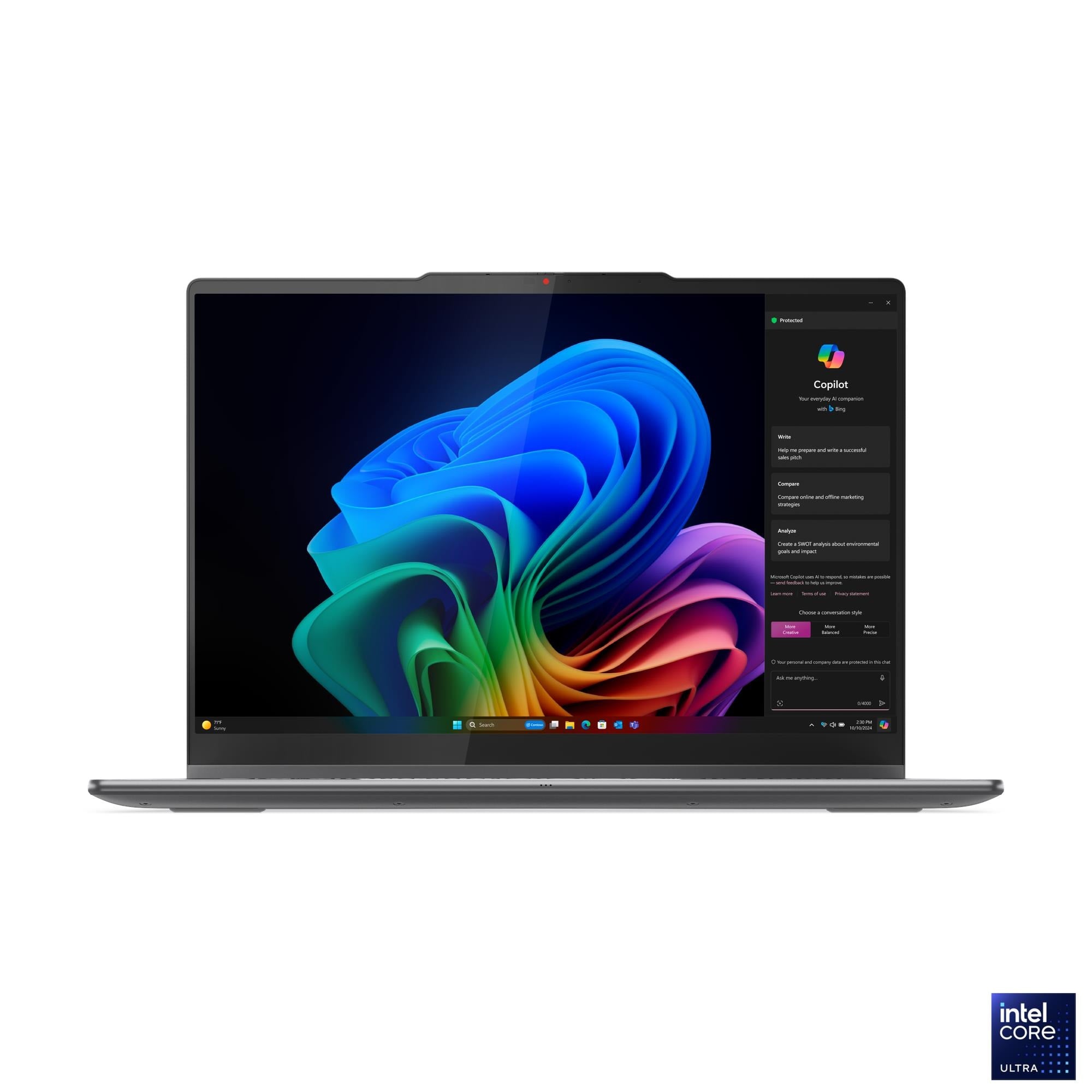 Lenovo Yoga 7 2-in-1 14ILL10 83JQ00DJPH Copilot+ PC Laptop (Luna Grey)