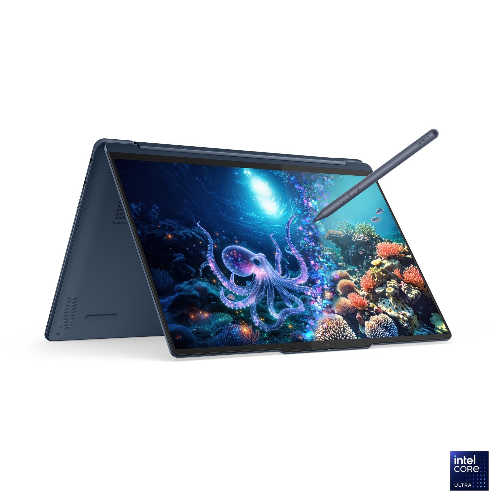 Lenovo Yoga 9 2-in-1 14ILL10 83LC0056PH Copilot+ PC Laptop (Cosmic Blue) | 14" 4K WQUXGA (3840x2400) OLED| Core Ultra 7 258V| 32GB RAM| 1TB SSD| Intel Arc Graphics 140V| Win11 Home| MS OH 2024+ MS 365 Basic+ Pen+ Mouse+ Sleeve+ A4Tech Sleek Numeric Keypad