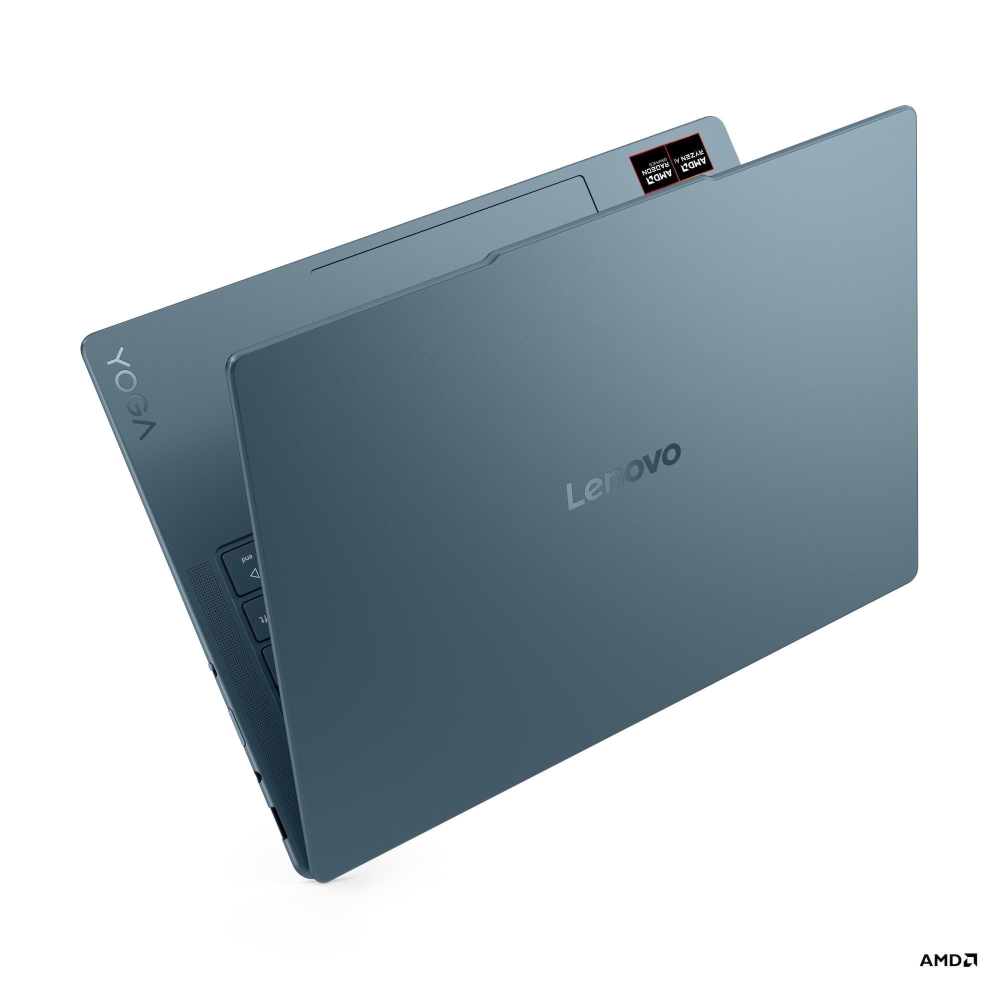 Lenovo Yoga Slim 7 14AKP10 83JY007JPH Copilot+ PC Laptop (Tidal Teal) | 14" 2.8K WQXGA+ (2880x1800) OLED 120Hz | Ryzen AI 7 350 | 16GB RAM | 1TB SSD | AMD Radeon 860M Graphics | Windows 11 Home | MS Office Home 2024 + MS 365 Basic + Yoga Sleeve