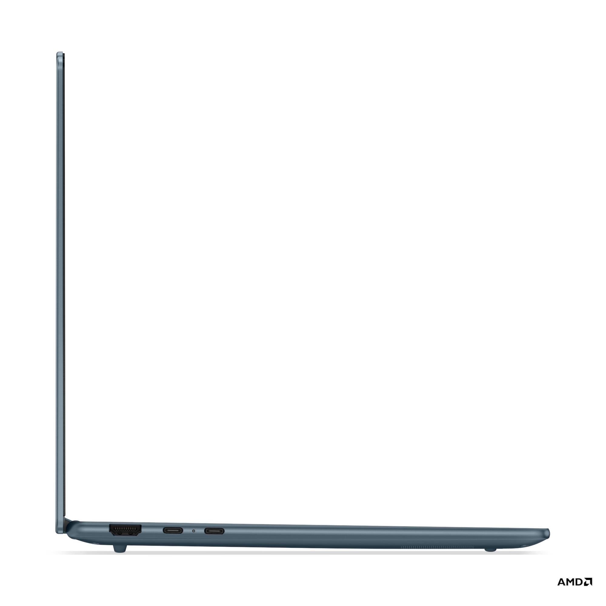 Lenovo Yoga Slim 7 14AKP10 83JY007JPH Copilot+ PC Laptop (Tidal Teal) | 14" 2.8K WQXGA+ (2880x1800) OLED 120Hz | Ryzen AI 7 350 | 16GB RAM | 1TB SSD | AMD Radeon 860M Graphics | Windows 11 Home | MS Office Home 2024 + MS 365 Basic + Yoga Sleeve