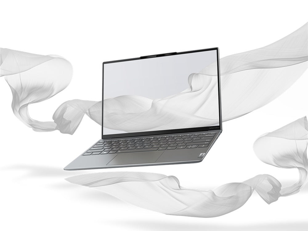 Lenovo Yoga Slim 7 Carbon 13IRP8 83AY002NPH Laptop (Moon White) | 13.3″ 2.5K (2560x1600) | i7 1360P | 16GB RAM | 1TB SSD | Intel Iris Xe Graphics | Windows 11 Home | MS Office Home & Student 2021 |  Yoga Sleeve