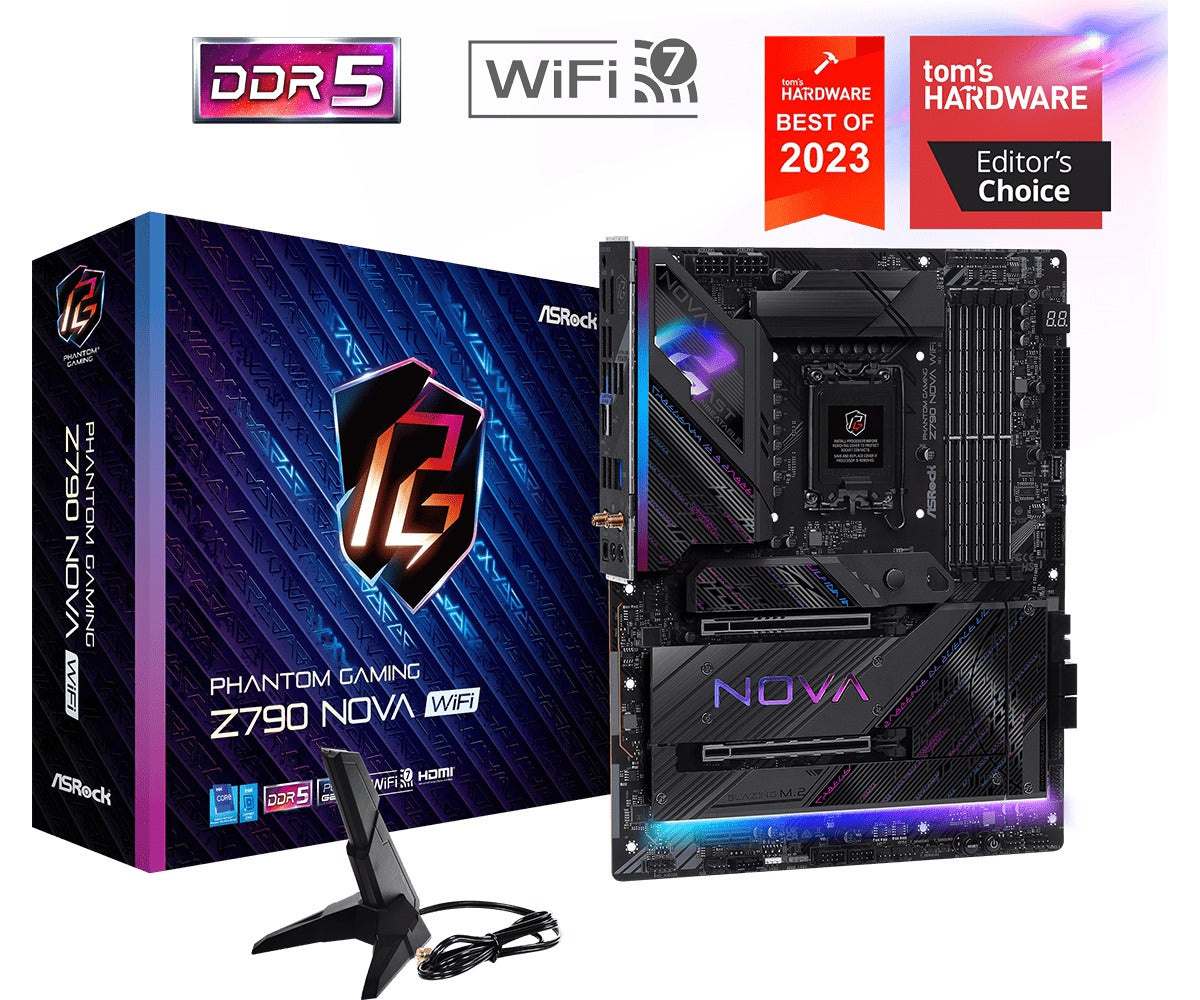 ASRock Phantom Gaming Z790 Nova WiFi Motherboard | DataBlitz