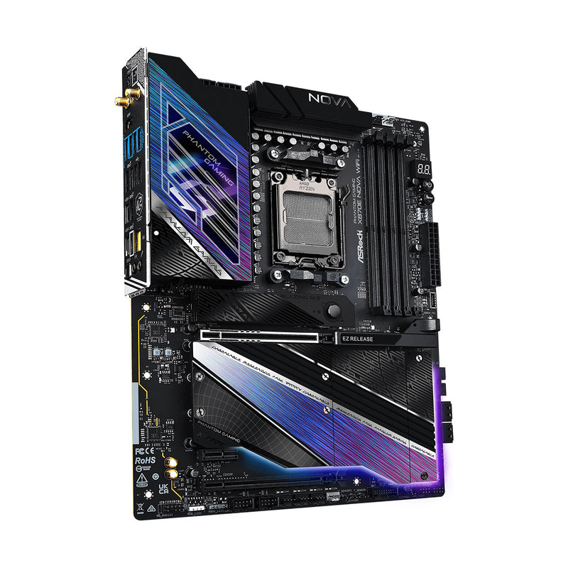 Asrock Phantom Gaming X870E Nova Wifi DDR5 AMD Motherboard