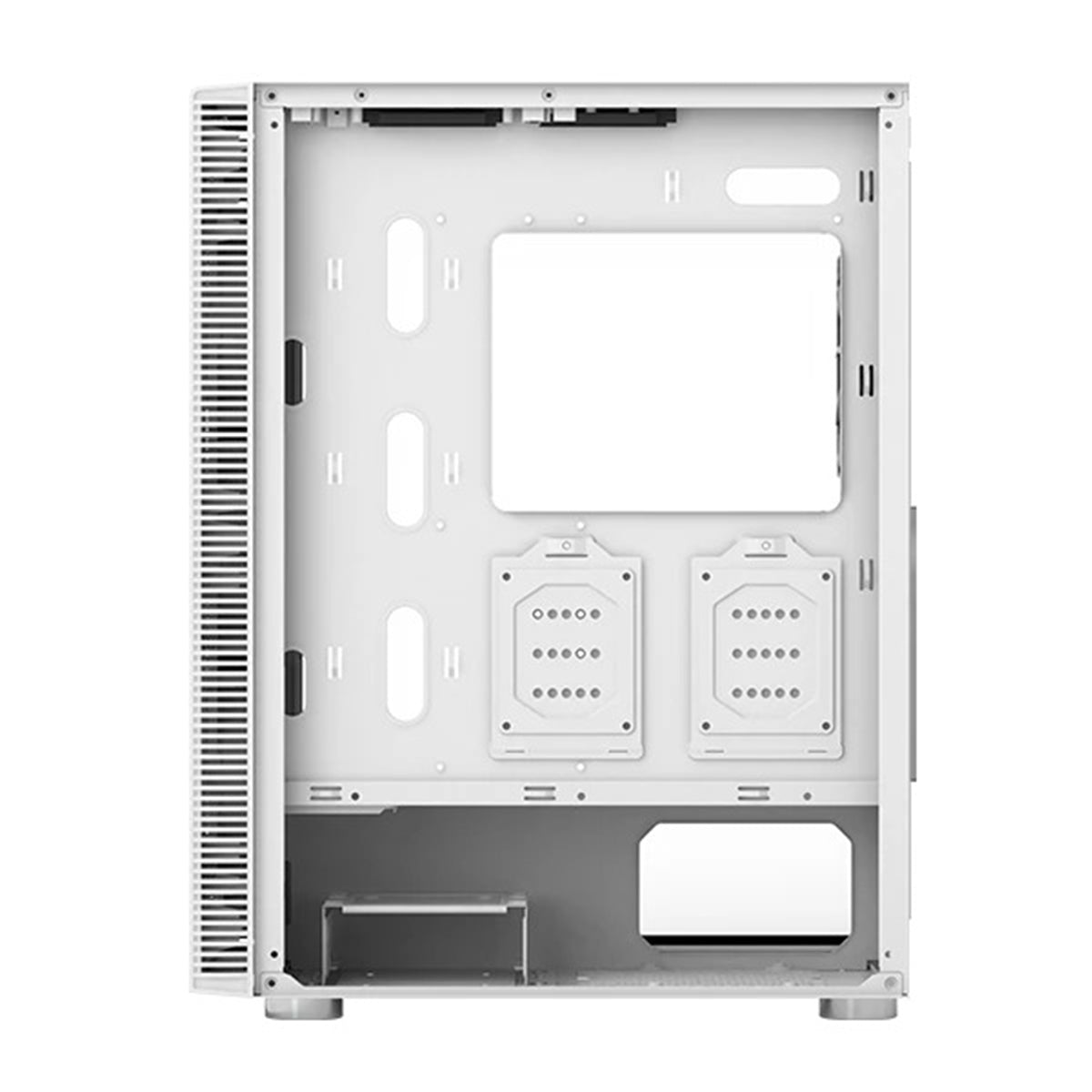 Montech X3 Glass Mid Tower PC Case (Black, White)