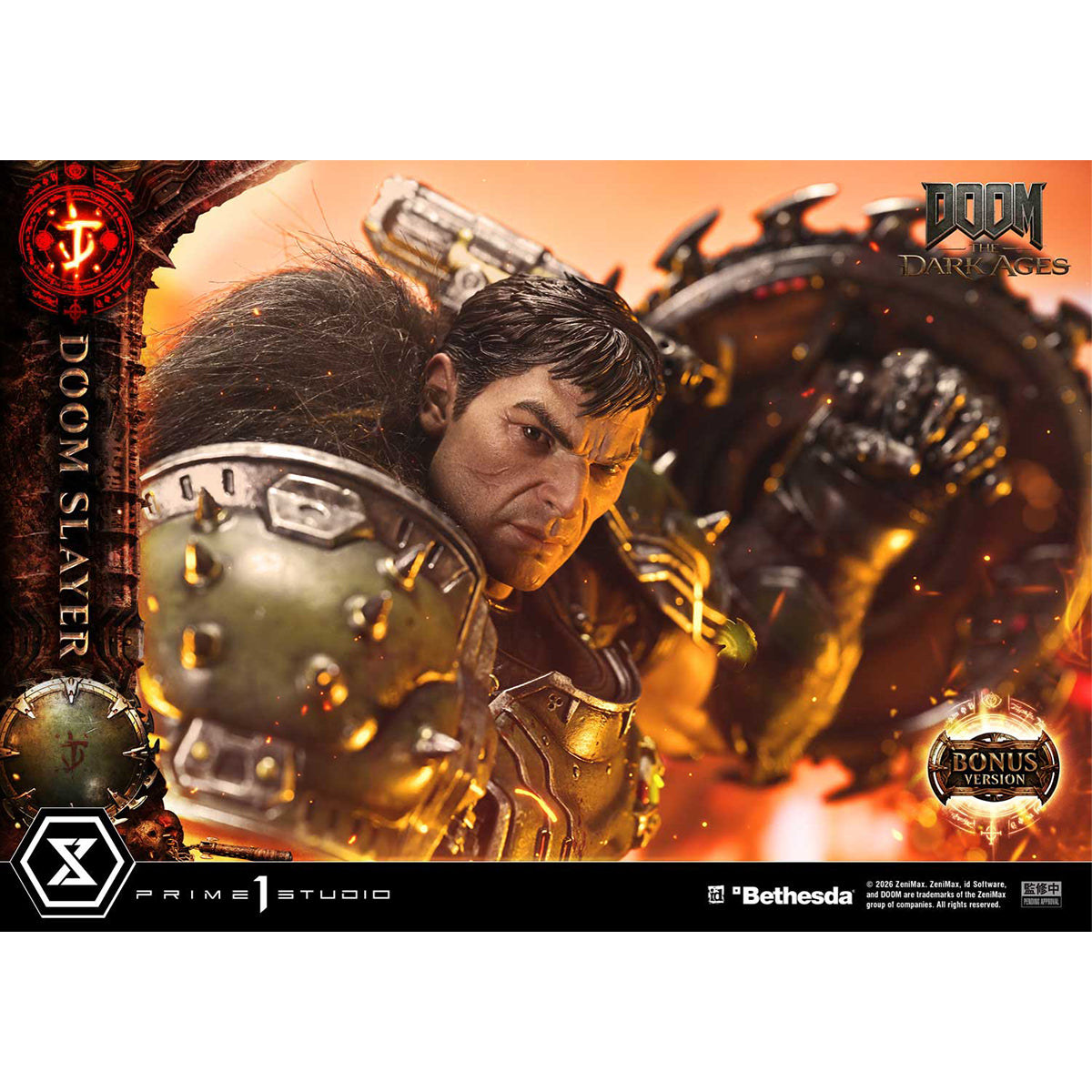 Ultimate Premium Masterline DOOM: The Dark Ages Doom Slayer DX Bonus v