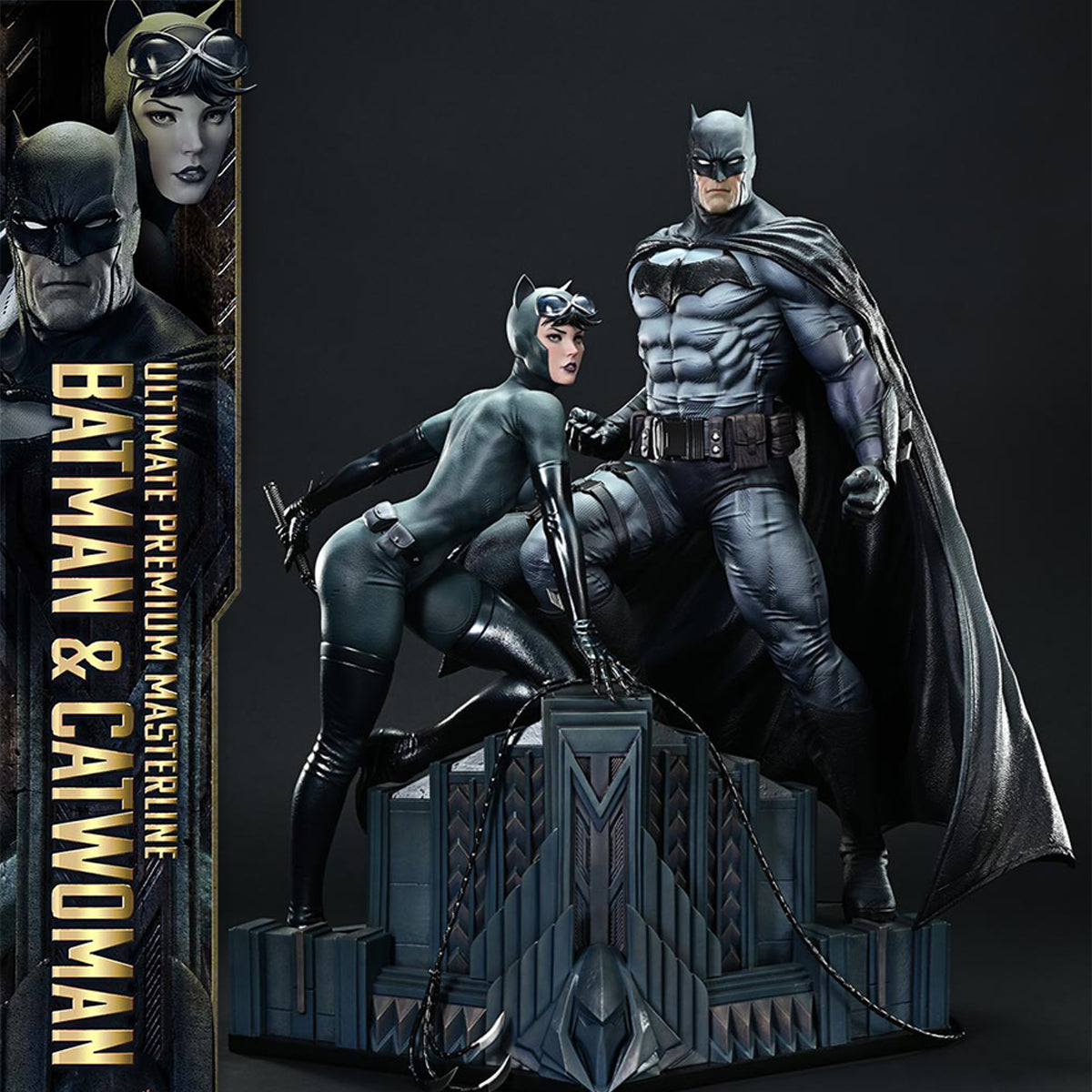 Ultimate Premium Masterline Batman (Comics) Batman & Catwoman (Concept Design by Clay Mann) Bonus version Pre-Order Downpayment