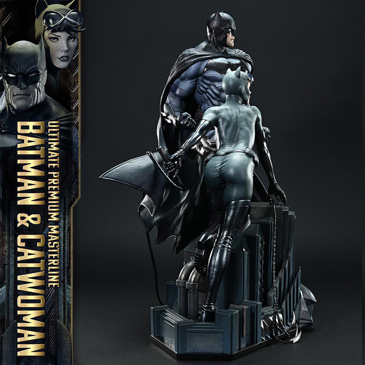 Ultimate Premium Masterline Batman (Comics) Batman & Catwoman (Concept Design by Clay Mann) Bonus version Pre-Order Downpayment