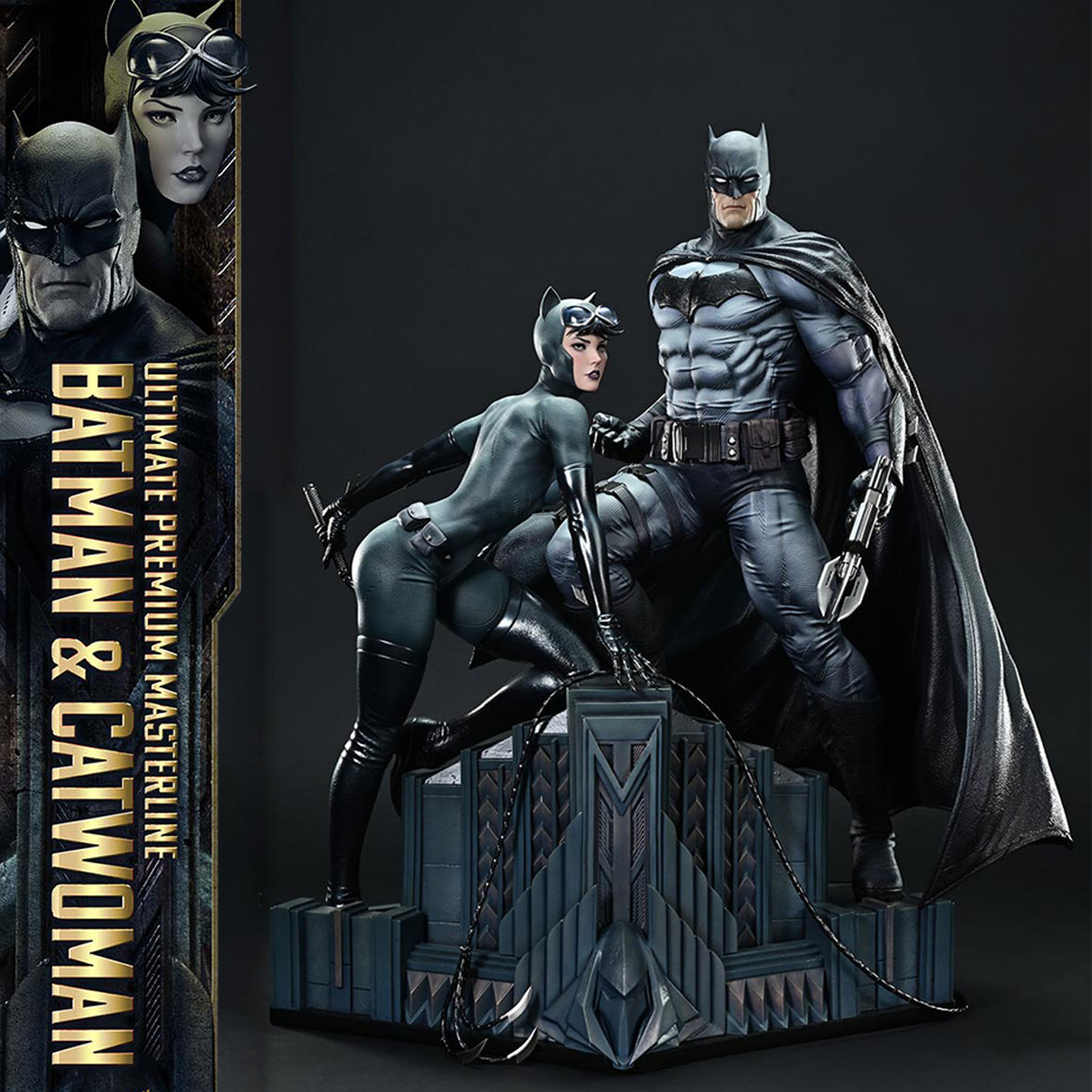 Ultimate Premium Masterline Batman (Comics) Batman & Catwoman (Concept Design by Clay Mann) Bonus version Pre-Order Downpayment