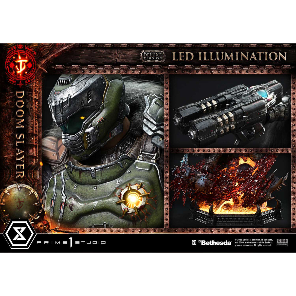 Ultimate Premium Masterline DOOM: The Dark Ages Doom Slayer Deluxe ver
