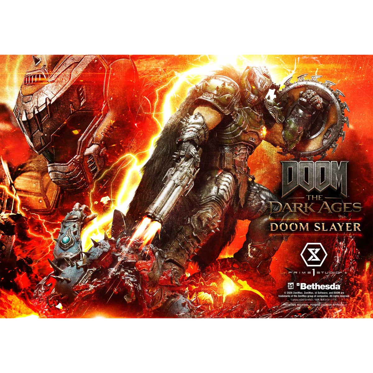 Ultimate Premium Masterline DOOM: The Dark Ages Doom Slayer