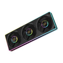 Ocypus Sigma F36 ARGB 360mm Integrated ARGB Suspended Illuminated Fan Hub (Black, White)
