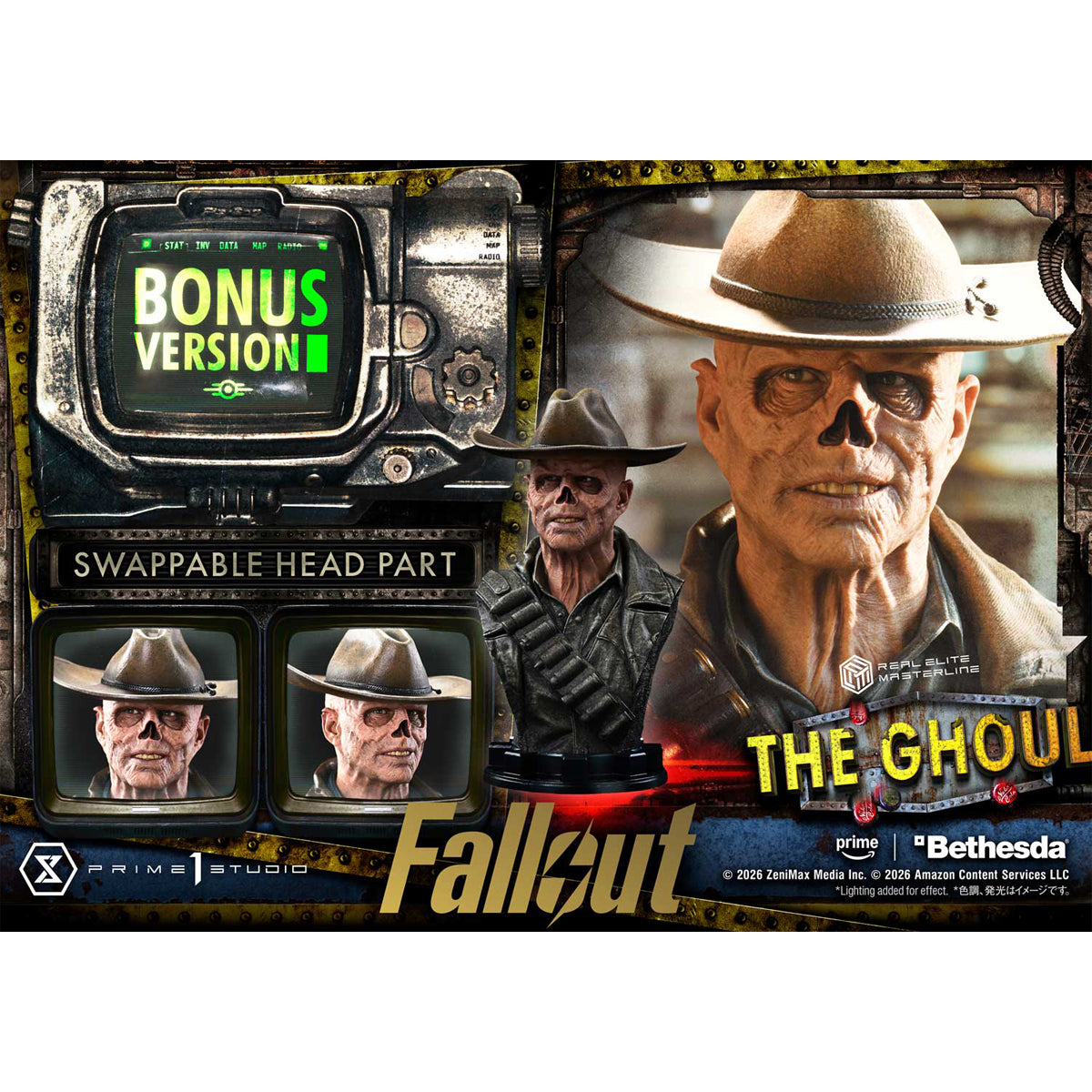 Real Elite Masterline Fallout The Ghoul | DataBlitz