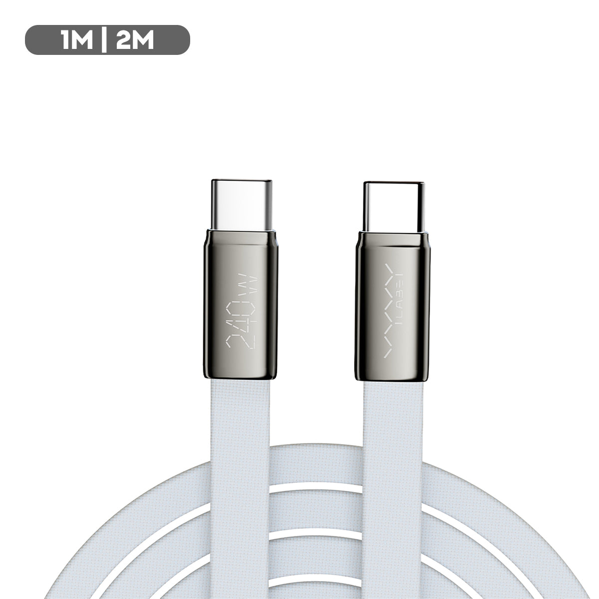 Vyvylabs VeloThread Series Fast Charging Data Cable Type-C to Type-C 240W