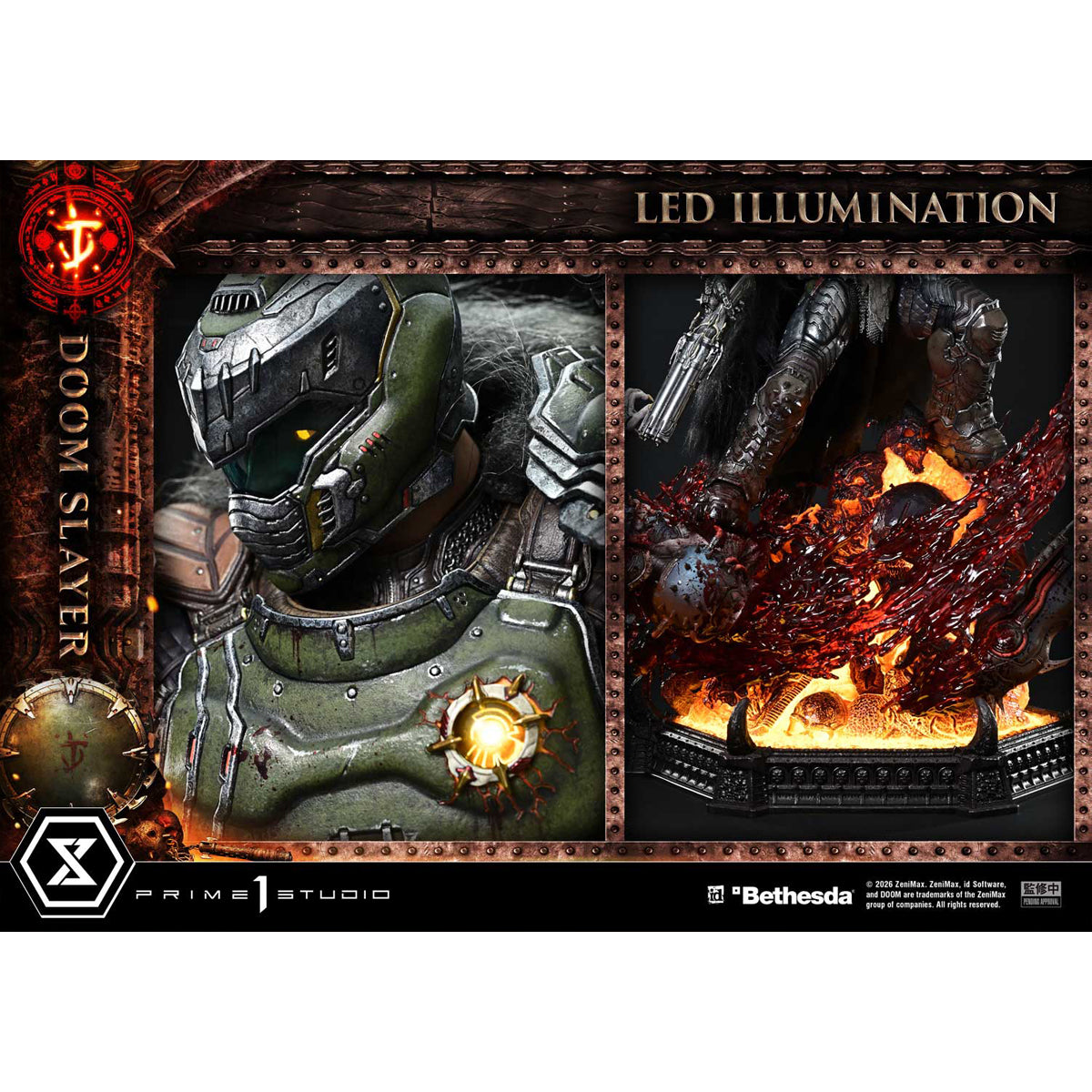 Ultimate Premium Masterline DOOM: The Dark Ages Doom Slayer