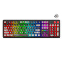 E-Yooso Z-104 RGB Tri-Mode Mechanical Keyboard Transparent Black-Grey 
