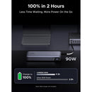 Ugreen 25000mAh 165W Power Bank with Built-in Cable (Space Grey)