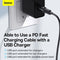 Baseus Ingenuity Series Mini OTG Adapter USB3.1 to Type-C (Black) (ZJJQ000101)