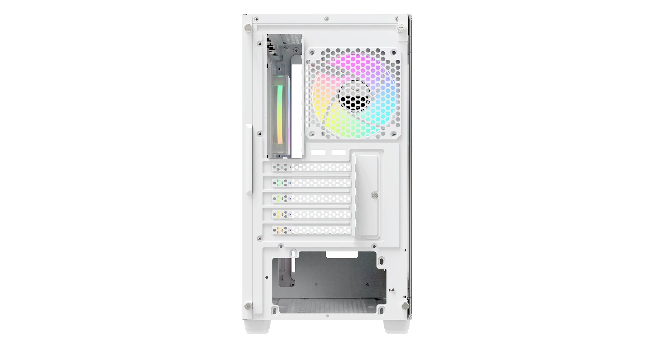 Ocypus Gamma C52 ARGB Mini-Tower Panoramic View Case with ARGB Fans