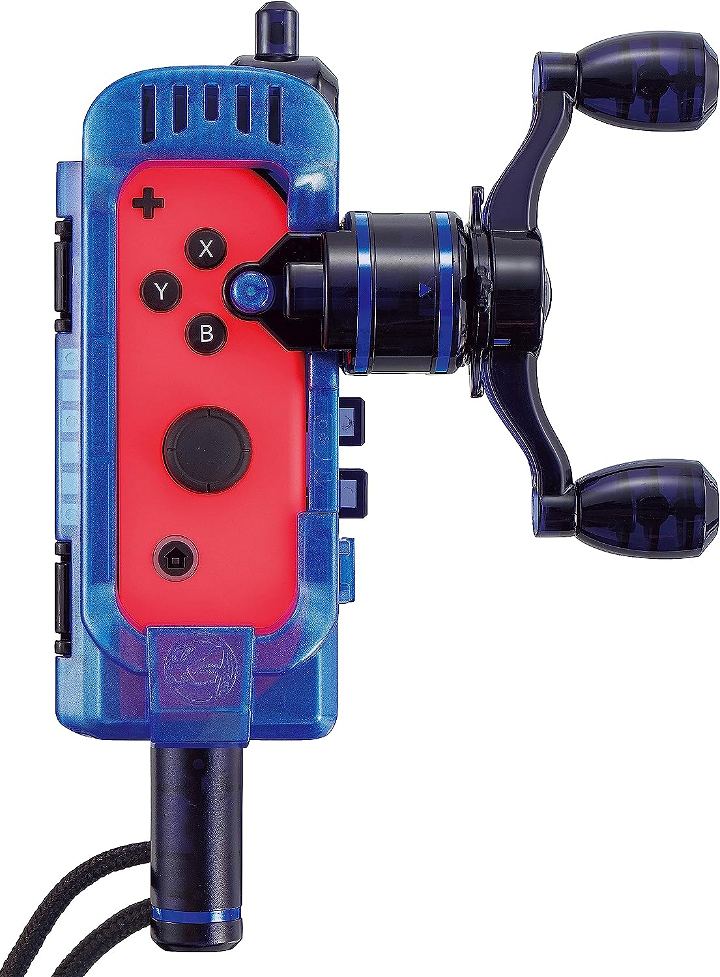 Ace Angler Fishing Spirits Rod Cobalt Blue Edition Controller For Nintendo  Switch