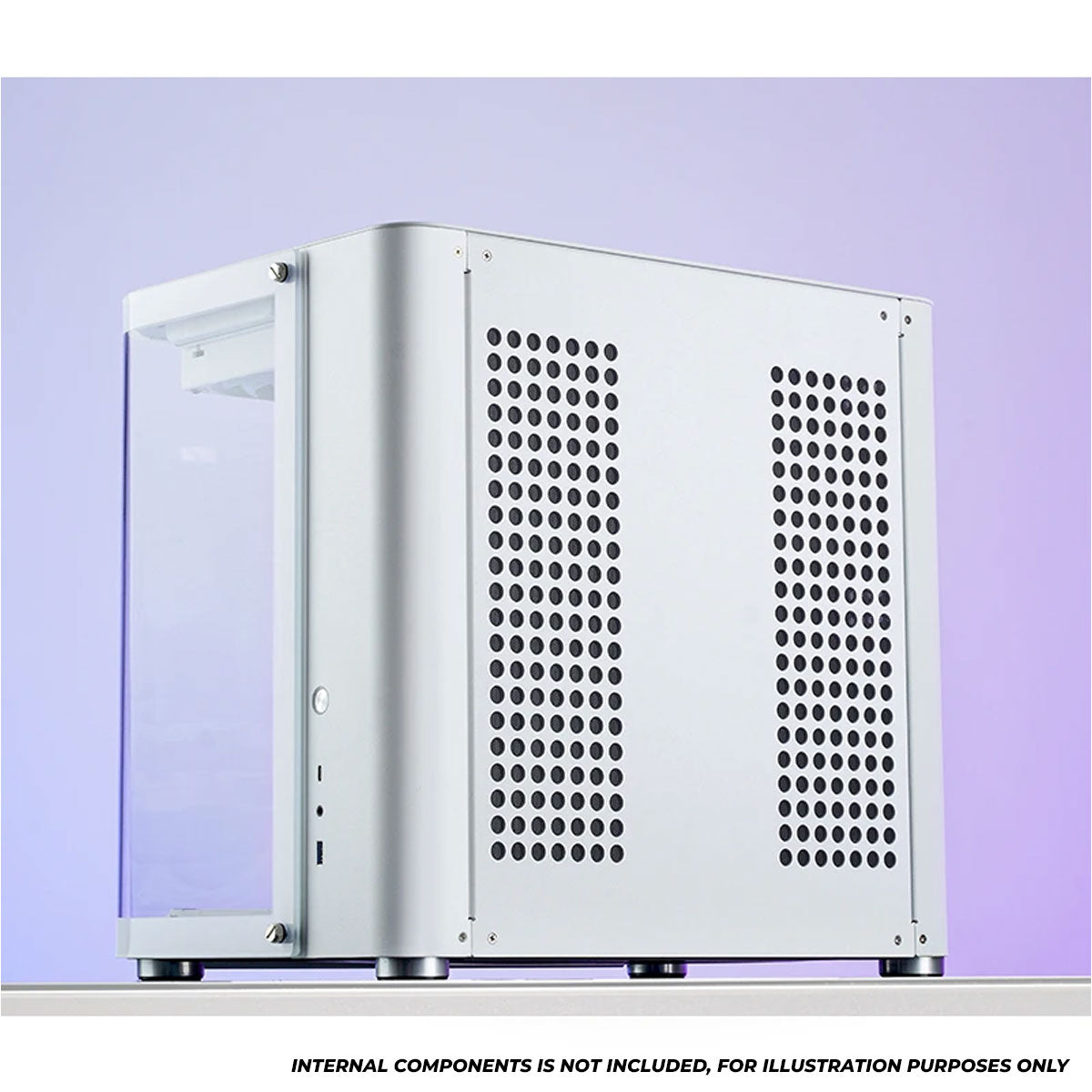 Jonsbo TK-2 ATX Separated Cabinet Computer Case (Black, White)