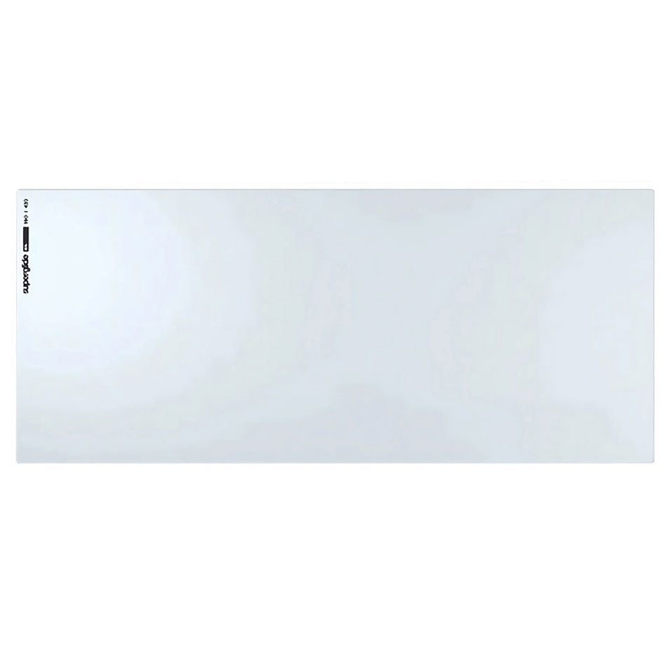 Pulsar Superglide Premium Glass Mouse Pad XXL (Black, White)