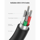DataBlitz - UGREEN USB-C Male To USB 3.0 a Female OTG Cable 15cm