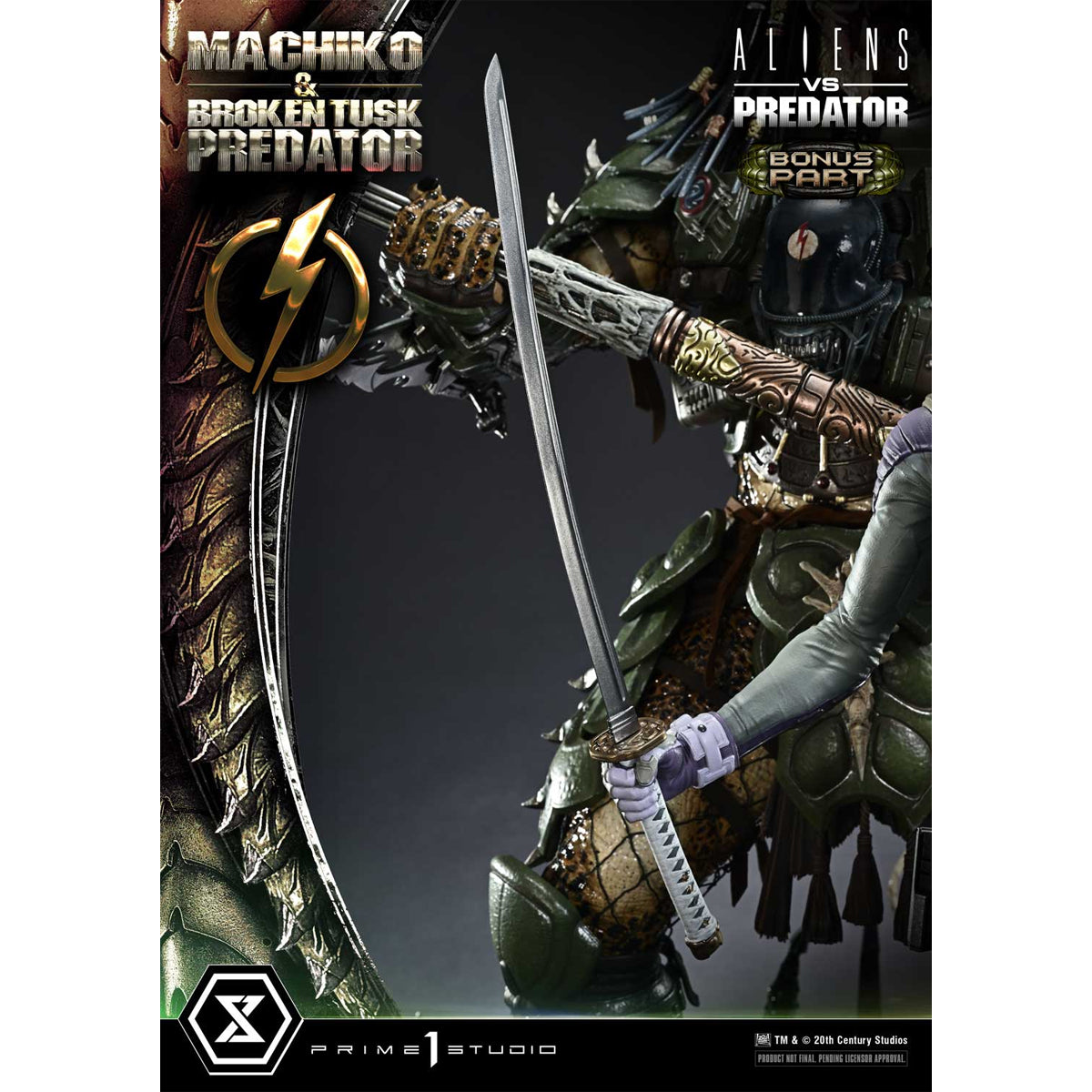 Ultimate Premium Masterline Aliens vs. Predator Machiko & Broken Tusk