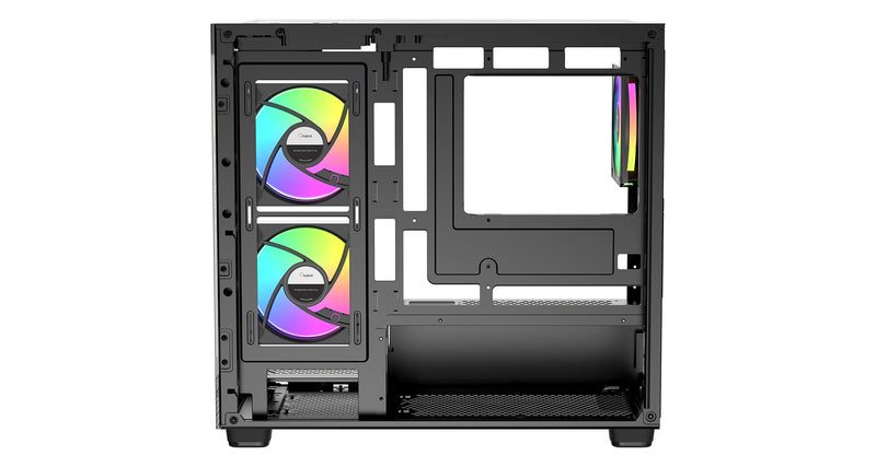 Ocypus Gamma C52 ARGB Mini-Tower Panoramic View Case with ARGB Fans