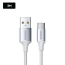 Ugreen USB-C Male to USB-A 2.0 Male Cable - (White) 