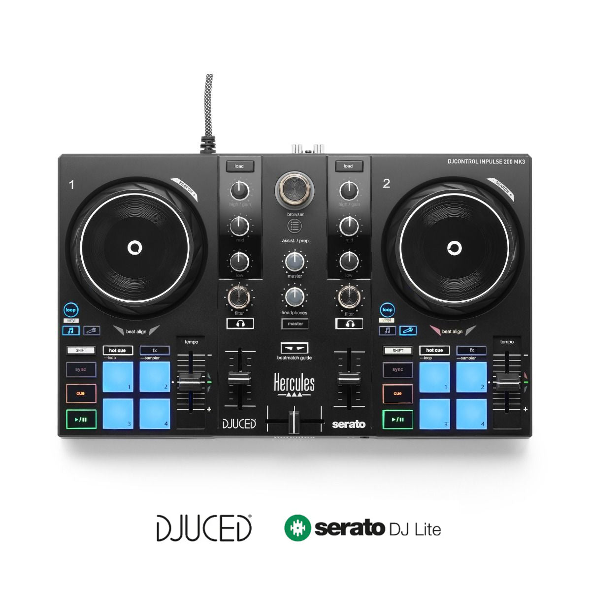 Hercules DJControl Inpulse 200 MK3 Controller (4781119)