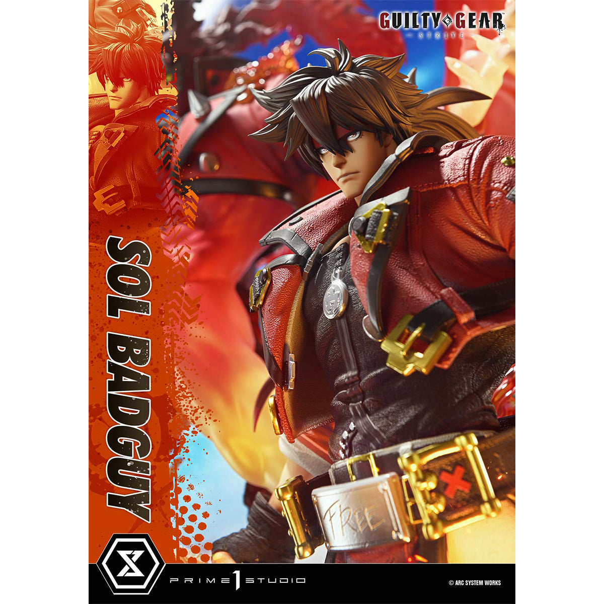 Ultimate Premium Masterline Guilty Gear Strive - Sol Badguy | DataBlitz