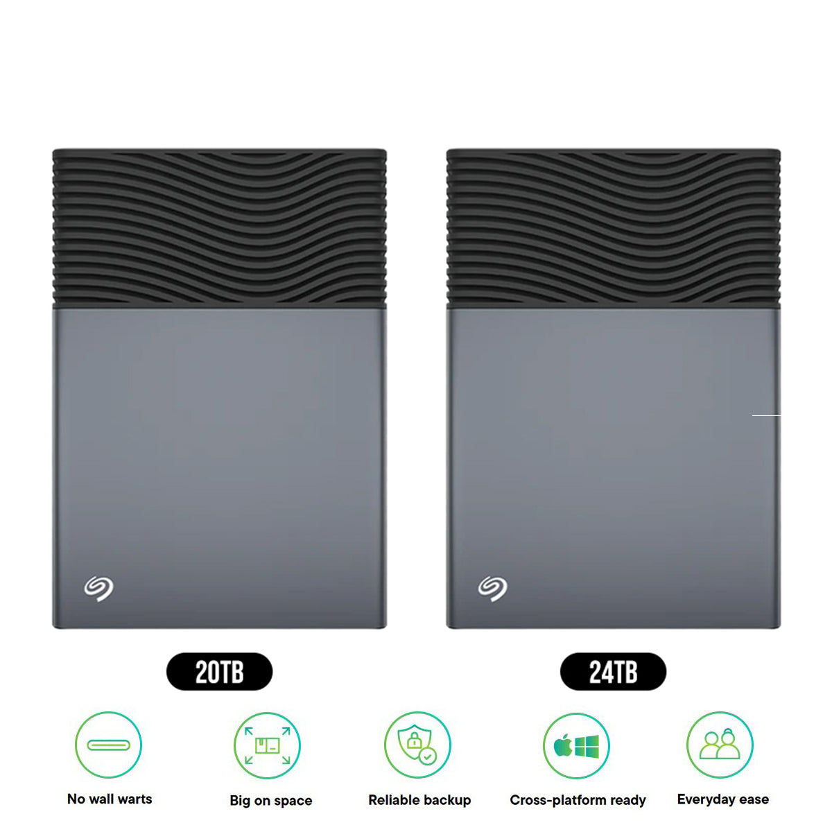 Seagate One Touch Desktop Hub USB-C External Hard Drive