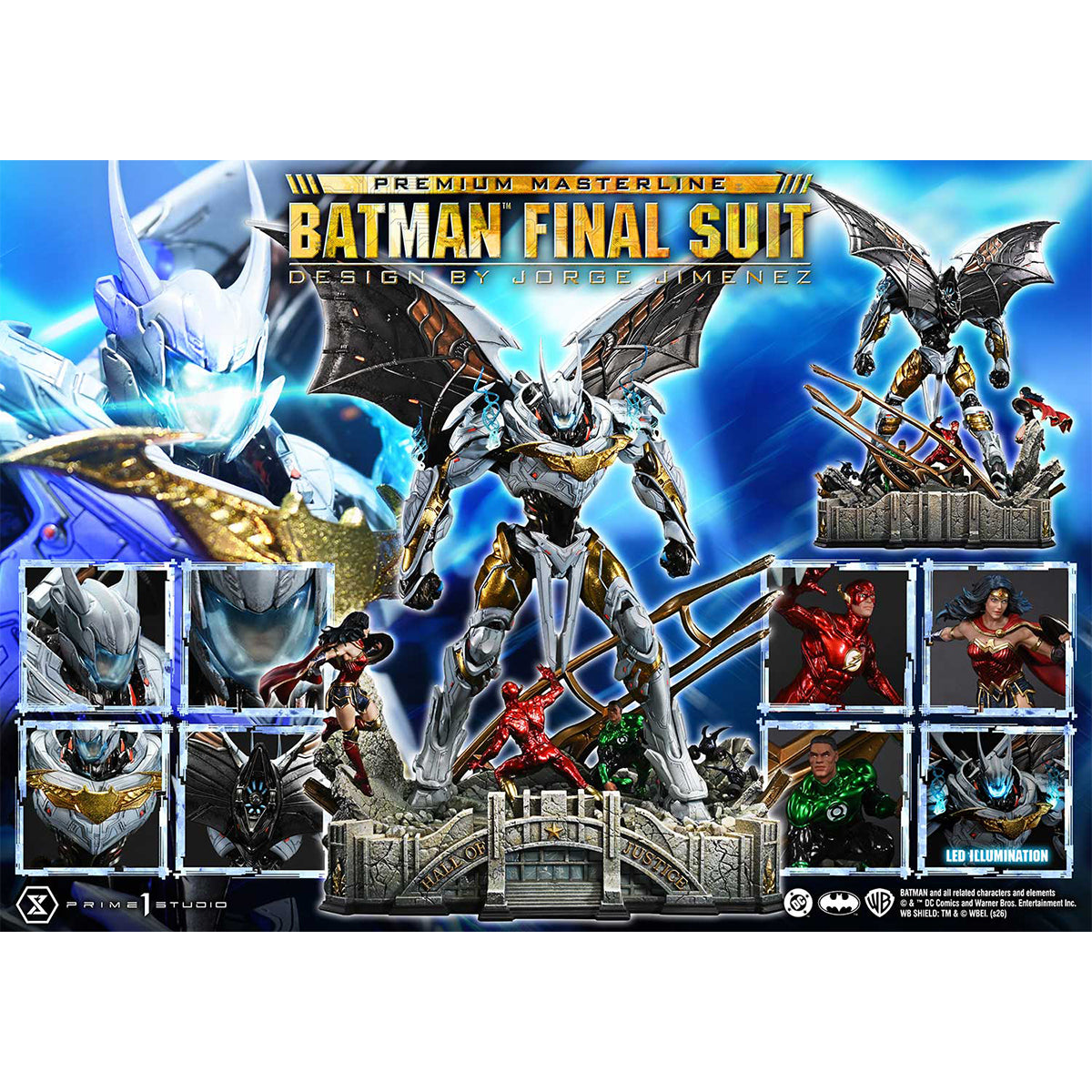 Premium Masterline Justice League (Comics) Batman Final Suit (Design by Jorge Jimenez)