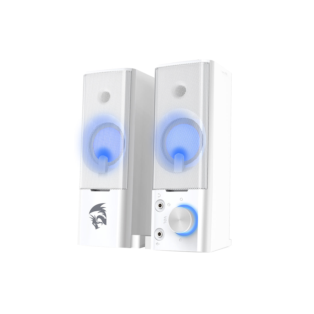 Redragon GS550W Orpheus Stereo Gaming Speaker/Sound Bar (White)