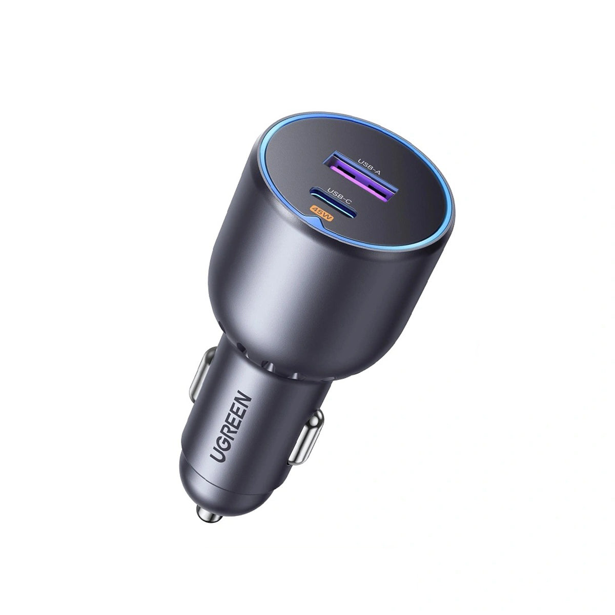 Ugreen 2-Port USB-C PD + USB-A 63W Fast Car Charger (EC701/35023)