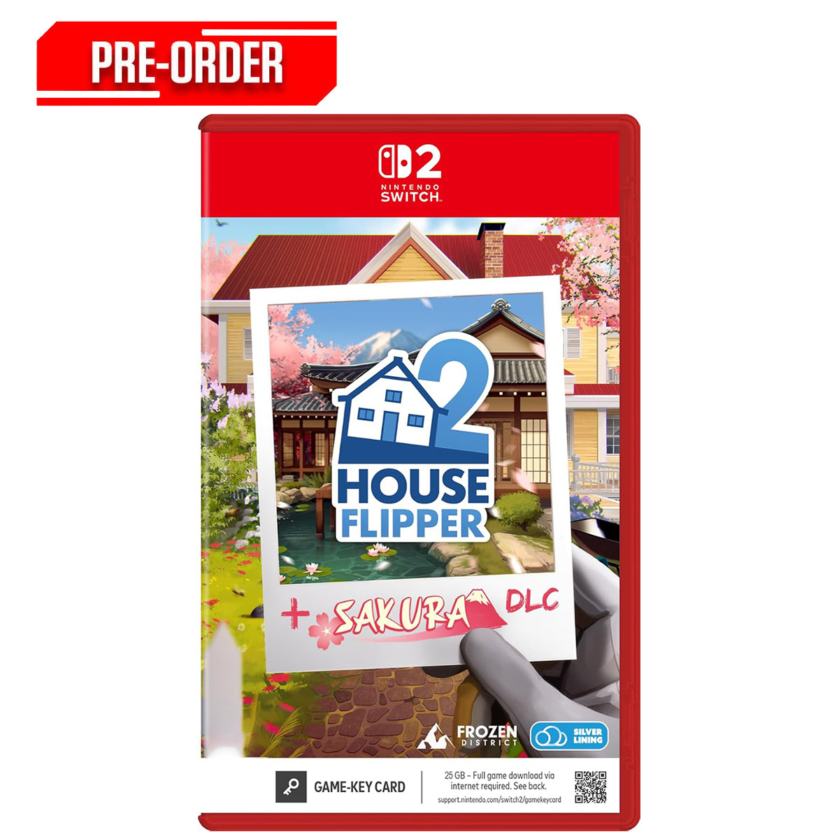 Nintendo Switch 2 House Flipper 2 + Sakura DLC (Game-Key Card)