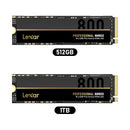 Lexar NM800 M.2 2280 7000MB/s Read PCIe Gen4x4 NVMe SSD (512GB, 1TB) (LNM800X512G-RNNNG, LNM800X001T-RNNNG)