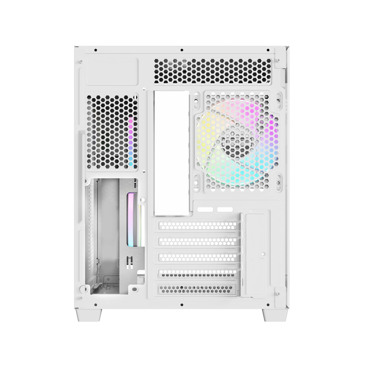 Ocypus Gamma C54 Mini-Tower Panoramic PC Case with ARGB Fans