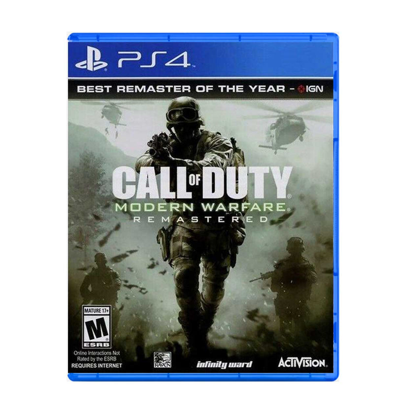 PS4 COD Modern Warfare Remastered Best Remaster of the Year