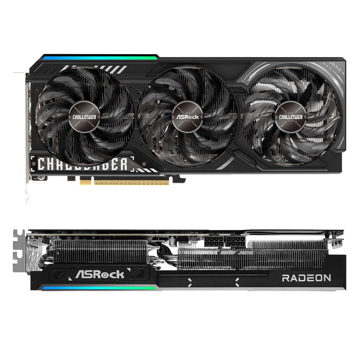 ASRock AMD Radeon RX 9070 XT Challenger 16GB GDDR6 Graphics Card