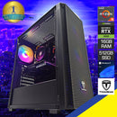 Alpha Breeze Black Desktop Gaming PC