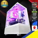 Alpha Reyna White Desktop Gaming PC | DataBlitz