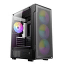 Antec VX300M ARGB Mini-Tower Tempered Glass Side Panel Gaming Case