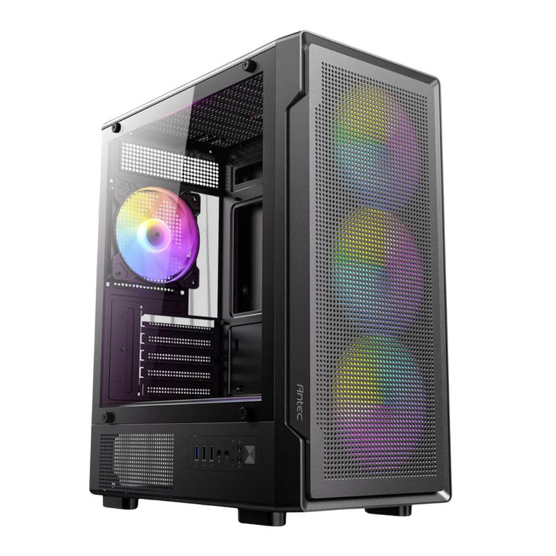 Antec VX300M ARGB Mini-Tower Tempered Glass Side Panel Gaming Case